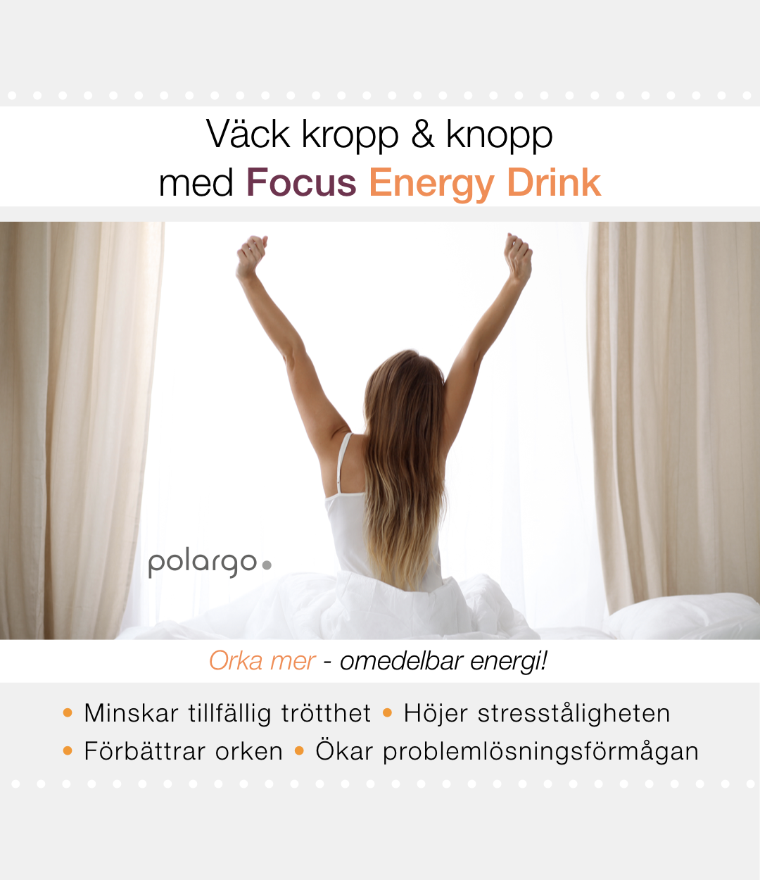 FOCUS - OMEDELBAR ENERGI!